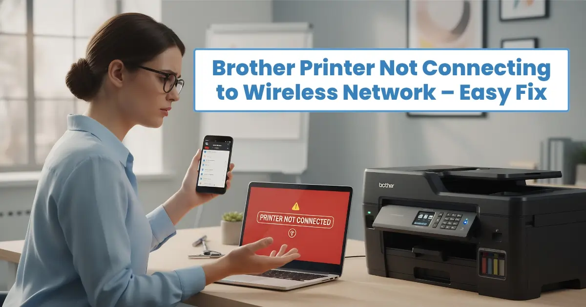 Brother printer not connecting to WiFi